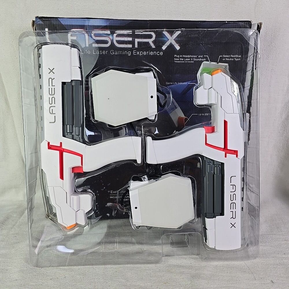 LASER X Real Life Laser Gaming Experience Two Player Laser Gaming Set